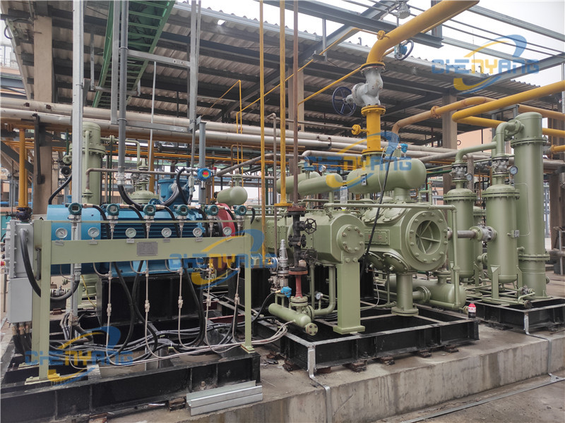 民基M型壓縮機(jī)現(xiàn)場(chǎng)